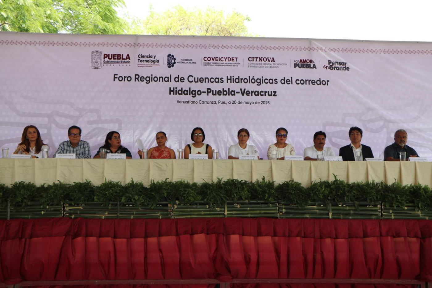 SECIHTI Puebla impulsa gestión sostenible en cuencas del corredor Hidalgo-Puebla-Veracruz